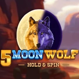 5 Moon Wolf slot visual from Apparat Gaming available on realzzcasino.pl