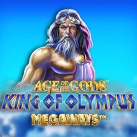 Age Of The Gods: King of Olympus Megaways logo by Origins at Realz Casino