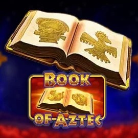 Book of Aztec logo by Amatic Industries Realz Casino