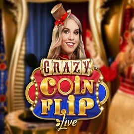 Crazy Coin Flip casino game by Evolution – featured logo at Realz Casino