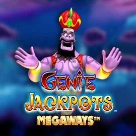 Genie Jackpots Megaways slot visual from Blueprint Gaming available on realzzcasino.pl