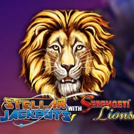 Stellar Jackpots with Serengeti Lions logo by Lightning Box Game Realz Casino
